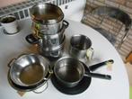 keukenpotten en pannen, Inox, Gebruikt, Ophalen of Verzenden, Kookpan of Snelkookpan