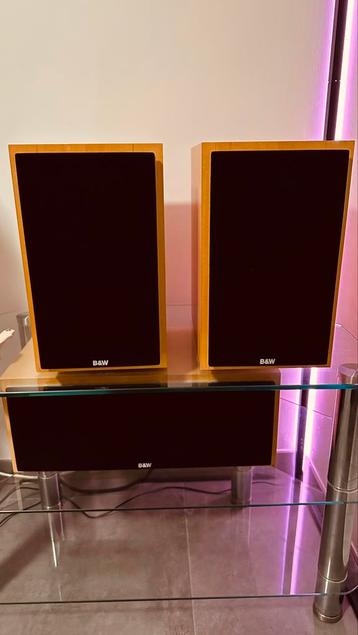 B&W Cm 2 serie met Center, Audio, Tv en Foto, Luidsprekerboxen, Ophalen, Gebruikt, 60 tot 120 watt, Bowers & Wilkins (B&W)