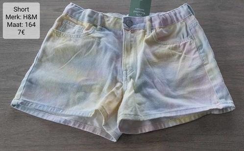 Short meisje: H&M maat 164 (NIEUW + LABEL), Kinderen en Baby's, Kinderkleding | Maat 164, Nieuw, Meisje, Broek, Ophalen of Verzenden
