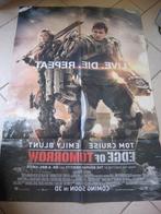 Edge of Tomorrow filmposter met Tom Cruise en Emily, Ophalen of Verzenden, Gebruikt, A1 t/m A3, Rechthoekig Staand