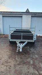 Remorque double essieux 750kg 2.54cm/1,30cm, Enlèvement, Comme neuf