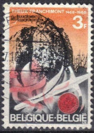 Belgique 1968 - Yvert/OBP 1449 - Numéro historique (OB), Envoi, Affranchi, Oblitéré