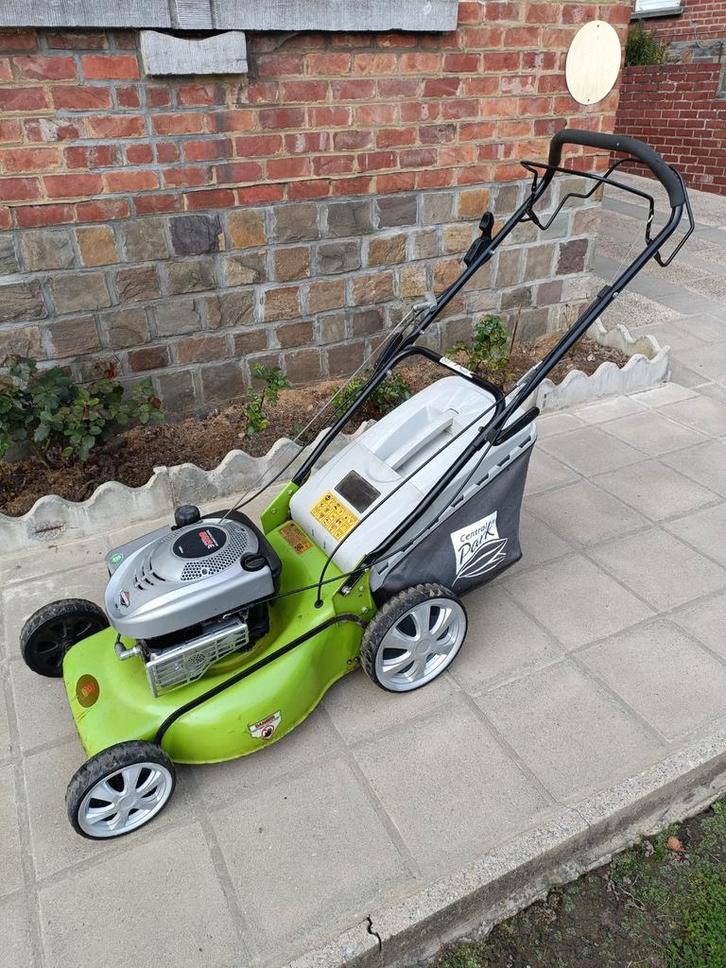 Tondeuse autotractée essence CENTRALE PARK 51cm, Tuin en Terras, Grasmaaiers, Opvangbak, Ophalen