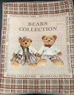 zacht fleece deken 130x160 beren Bears Collection, Huis en Inrichting, Woonaccessoires | Plaids en Woondekens, Ophalen, Gebruikt