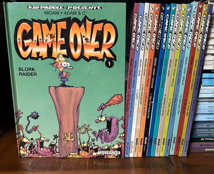 Game Over - Collection BD, Livres, BD, Comme neuf, Série complète ou Série, Enlèvement ou Envoi