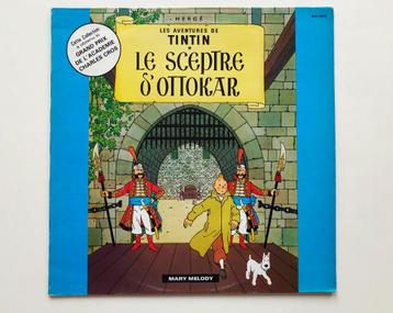 Vinyle 33T Tintin Le sceptre d’Ottokar - Hergé - 1977