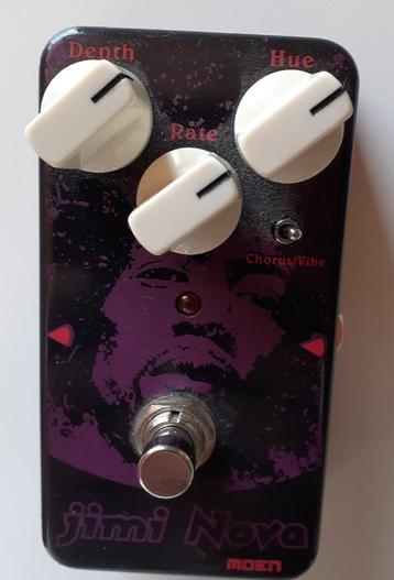 Plus de pédales Jimi Nova Chorus/Vibe, Musique & Instruments, Enlèvement ou Envoi, Utilisé, Autres types