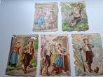Rip van Winkle (1890 - 5x diverse kaarten), Ophalen of Verzenden, Voor 1920, Overige thema's