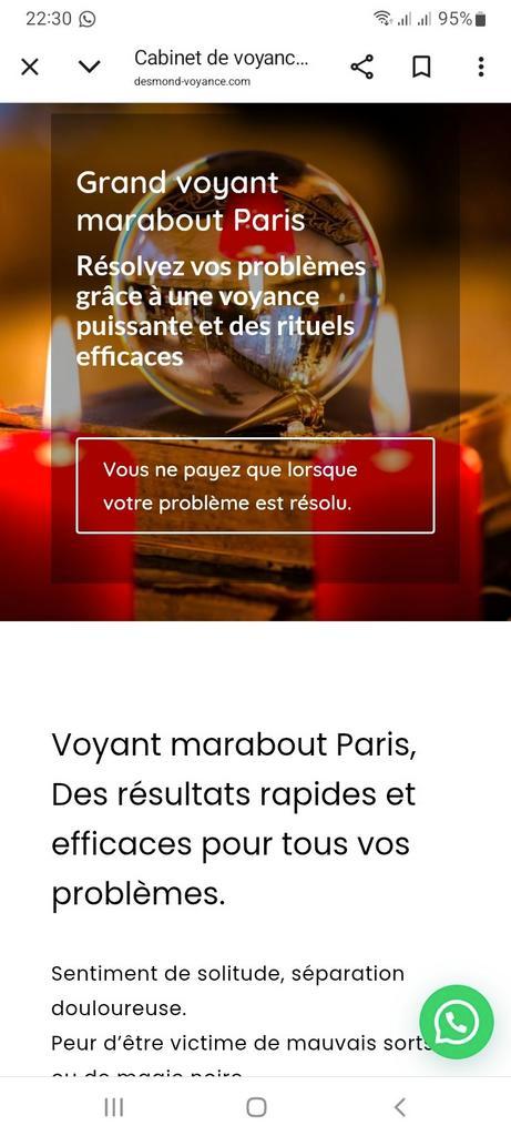 Voyant medium paris voyance meilleur marabout vaudou paris, Tickets en Kaartjes, Evenementen en Festivals