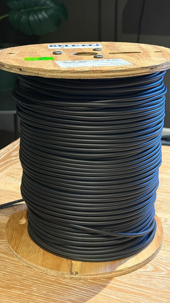 Lot 400m Professionele Coax kabel van Belden, Audio, Tv en Foto, Audiokabels en Televisiekabels, Nieuw, Coaxiale kabel, 10 meter of meer