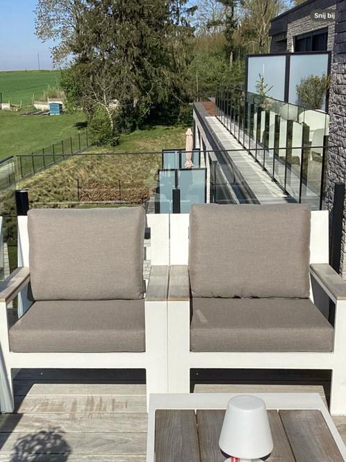 Jati Kebon, Tuin en Terras, Tuinsets en Loungesets, Zo goed als nieuw, Loungeset, Aluminium, 2 zitplaatsen, Ophalen