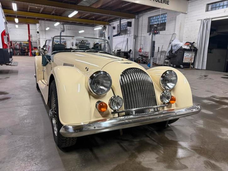 Morgan 4/4 Sigma, Auto's, Overige Auto's, Particulier, Radio, Benzine, Euro 5, Cabriolet, 2 deurs, Handgeschakeld, Wit, Leder