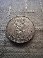 1 Gulden Juliana 1956 Zilver met certificaat (236), 1 gulden, Koningin Juliana, Zilver, Ophalen of Verzenden