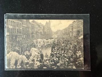 Carte postale Le Carnaval de Binche 1925 en excellent état., Collections, Enlèvement ou Envoi, 1920 à 1940, Affranchie, Hainaut