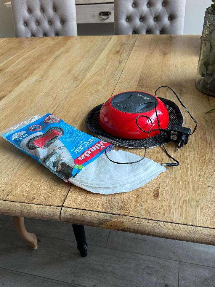 Robotstofveger Vileda met 20 doekjes, Elektronische apparatuur, Stofzuigers, Zo goed als nieuw, Robotstofzuiger, Ophalen of Verzenden