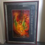 schilderij/tekening, Antiek en Kunst, Kunst | Schilderijen | Klassiek, Ophalen