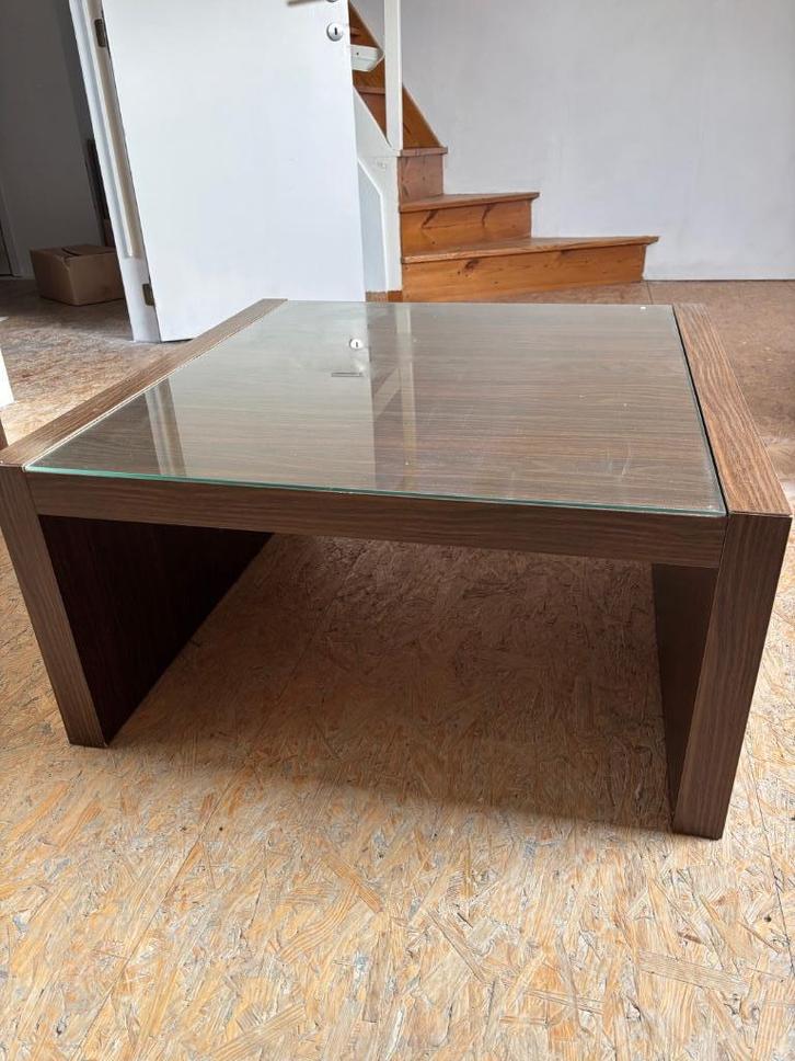 Table de salon, Maison & Meubles, Tables | Tables de salon, Utilisé, Moins de 50 cm, 50 à 100 cm, 50 à 100 cm, Carré, Autres matériaux