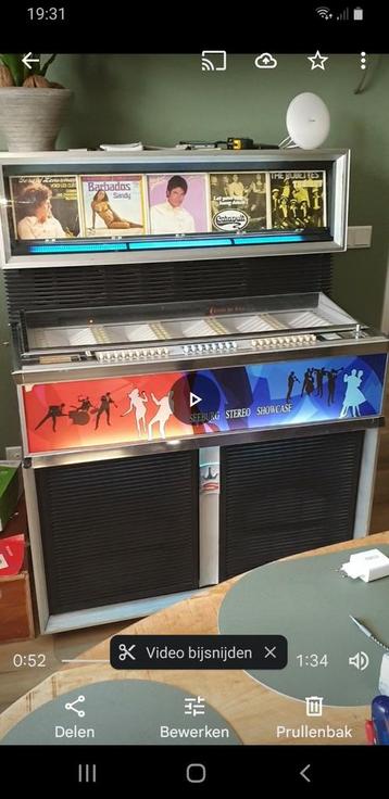 Jukebox Seeburg stereo showcase ss160 beschikbaar voor biedingen