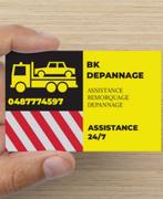 **BK DÉPANNAGE 24/7**, Auto diversen, Aanhangers en Bagagewagens, Ophalen of Verzenden