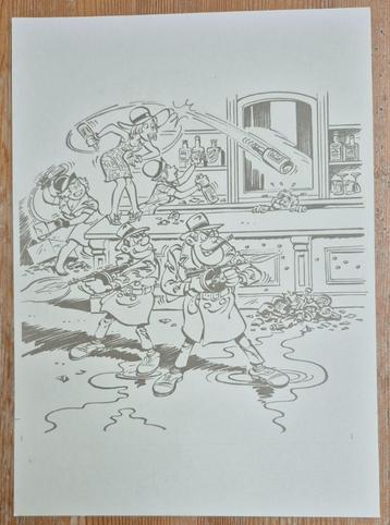 Sammy originele blauwdruk Berck blue de coloriage beschikbaar voor biedingen