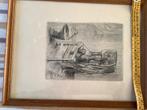 Pentekening, Antiek en Kunst, Kunst | Tekeningen en Fotografie, Ophalen