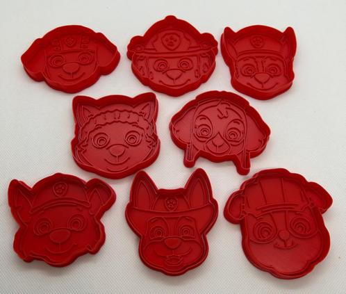 8x Paw Patrol Cookie cutters / Koekjessnijders, Hobby en Vrije tijd, Taarten en Cupcakes maken, Nieuw, Overige typen, Verzenden