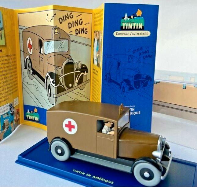 Kuifje auto_51 De ziekenauto van Chicago, Boeken, Stripverhalen, Zo goed als nieuw, Complete serie of reeks, Ophalen of Verzenden