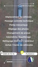 Déplacement voiture, Enlèvement, Neuf