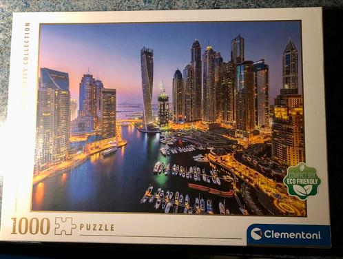 Clementoni puzzle de qualité 1000 pièces skyline Dubai, Hobby & Loisirs créatifs, Sport cérébral & Puzzles, Neuf, Enlèvement ou Envoi