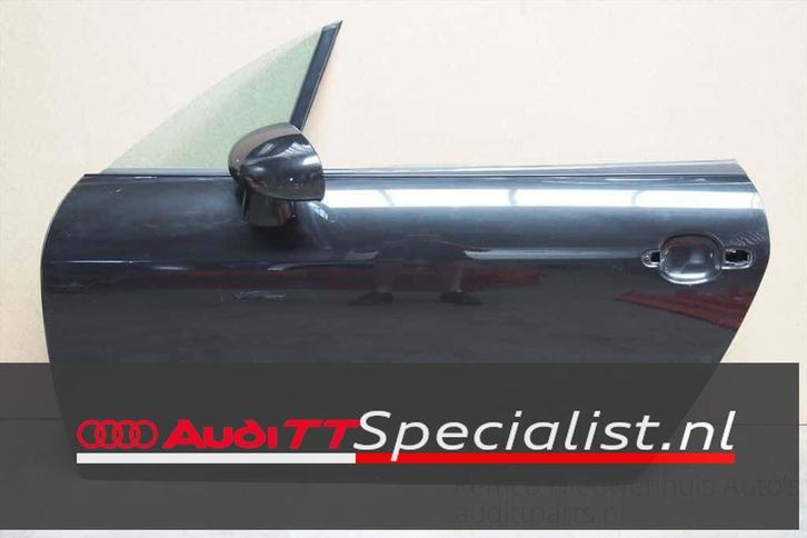 Linker voor portier zwart Audi TT Roadster/Cabrio, Auto-onderdelen, Carrosserie, Deur, Audi, Gebruikt, Ophalen