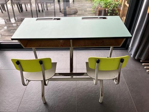 Schoolbankje, Huis en Inrichting, Bureaus, Gebruikt, Bureau, Ophalen