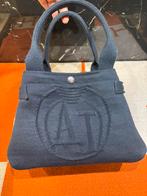 Sac Armani jeans en tissu bleu marine, Handtassen en Accessoires, Tassen | Damestassen, Ophalen of Verzenden, Gebruikt