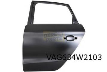 Audi A1 (6/10-11/18) achterportier Links (5-drs.) Origineel! beschikbaar voor biedingen