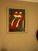 Handgemaakte glasgravure 150€ Rolling Stones, Antiek en Kunst, Ophalen