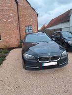 BMW 518D, Autos, BMW, Cuir, Série 5, Diesel, Noir