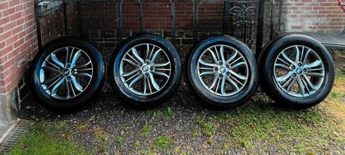 17 INCH ORIGINELE VELGEN HYUNDAI IX35 / TUCSON 225 60 17, Auto-onderdelen, Banden en Velgen, Banden en Velgen, Winterbanden, 17 inch