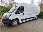 Peugeot Boxer 335 2.2 BlueHDi L3H2 165pk, Auto's, Bestelwagens en Lichte vracht, Voorwielaandrijving, Stof, Wit, Particulier