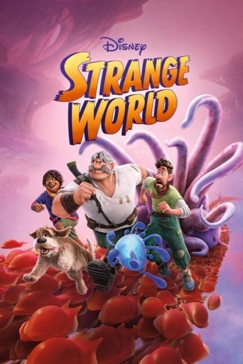 Disney's Strange World blu ray, Cd's en Dvd's, Blu-ray, Zo goed als nieuw, Avontuur, Ophalen of Verzenden