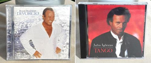 Julio Iglesias / Divorcio (2003) + Tango (1996) / Lot 2 cd's, Cd's en Dvd's, Cd's | Latin en Salsa, Zo goed als nieuw, Ophalen of Verzenden