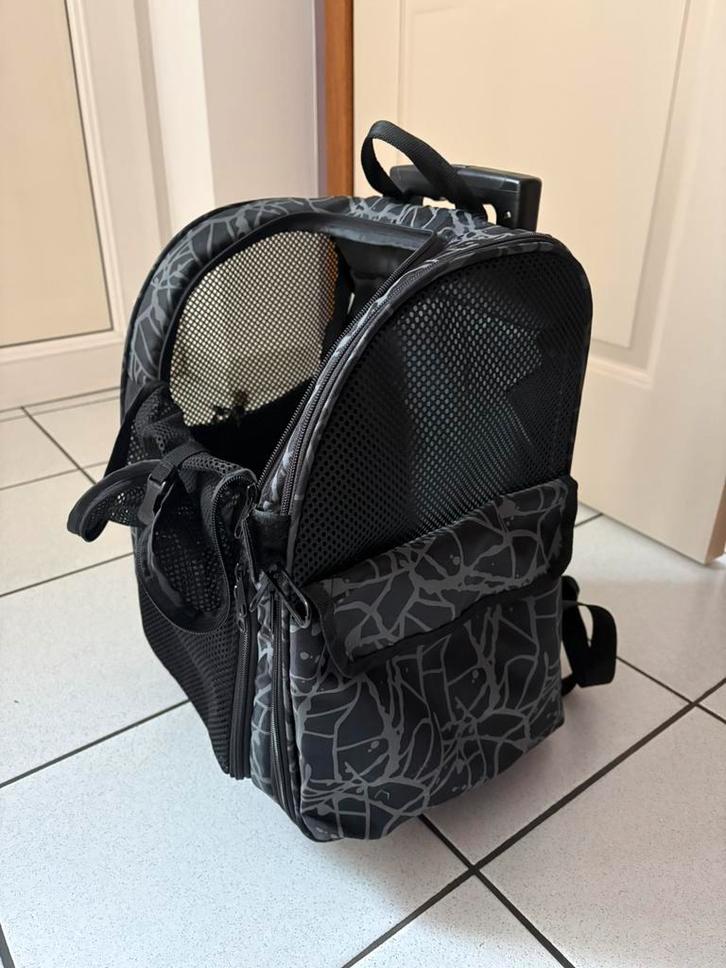 Stevige hondenrugzak - grijs, Animaux & Accessoires, Accessoires pour chiens, Comme neuf, Enlèvement