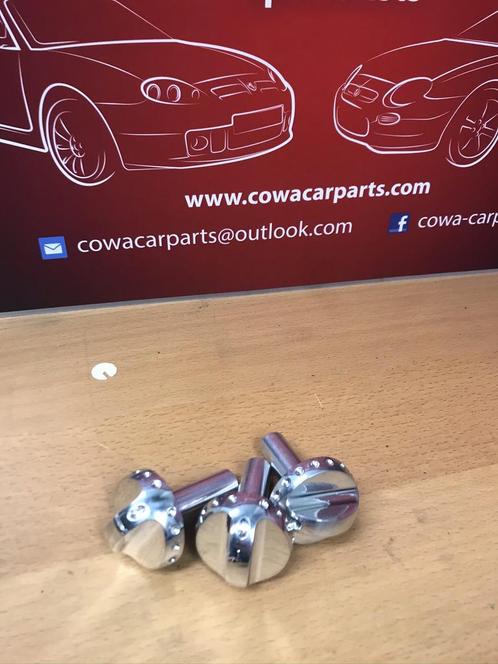 mg f mgf mk2 mg tf mgtf chrome verwarmingsknoppen nieuw, Auto-onderdelen, Airco en Verwarming, Nieuw, Ophalen of Verzenden