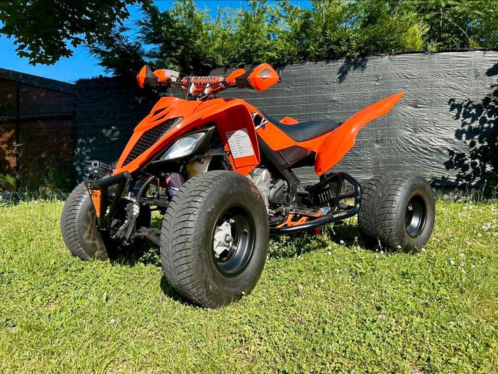 Yamaha raptor 700R, Motoren, Quads en Trikes, 12 t/m 35 kW, 4 cilinders, Ophalen