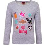 Bing Konijn Longsleeve Shirt Grijs - Maat 98-104 -110 -116, Fille, Chemise ou À manches longues, Enlèvement ou Envoi, Neuf