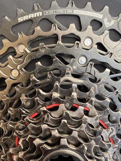 SRAM XS 1270 T-Type (Silver), Fietsen en Brommers, Fietsonderdelen, Zo goed als nieuw, Mountainbike, Overige typen, Ophalen of Verzenden