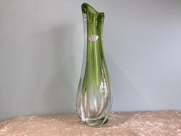  Vaas Soliflore Val Saint Lambert. VSL003/Ba., Antiek en Kunst, Antiek | Vazen, Ophalen