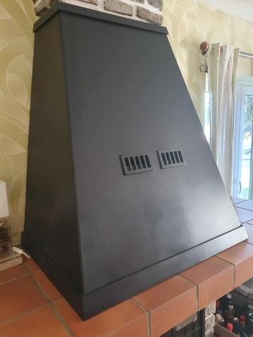 PLAQUE METAL FINITION HABILLAGE CHEMINEE OU BARBECUE beschikbaar voor biedingen