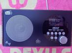 AKAI DAB Radio DAB/FM/BT/input, Ophalen of Verzenden, Gebruikt, Radio