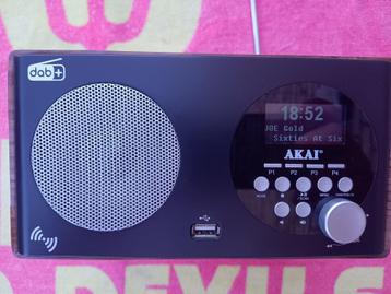 AKAI DAB Radio DAB/FM/BT/input beschikbaar voor biedingen