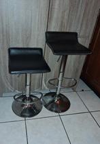 2 x barkruk stoel, Maison & Meubles, Tabourets de bar, Enlèvement, Réglable en hauteur