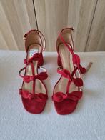 Schoenen, Sandalen of Muiltjes, Zo goed als nieuw, Rood, Ophalen